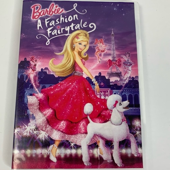 Barbie A Fashion Fairytale DVD + Manual Excellent Gently Used Condition - Picture 1 of 3